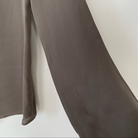 VINCE 100% SILK SHIRT - Picture 4 of 8